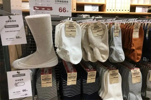 無印良品襪子加盟