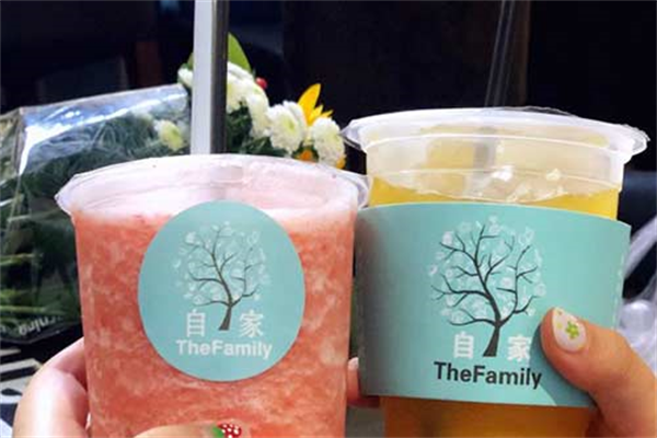 the family自家奶茶加盟