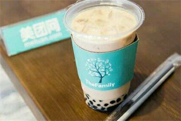 the family自家奶茶加盟