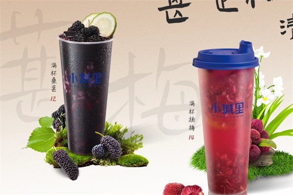 小城里奶茶加盟
