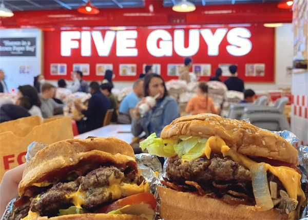 five guys漢堡加盟