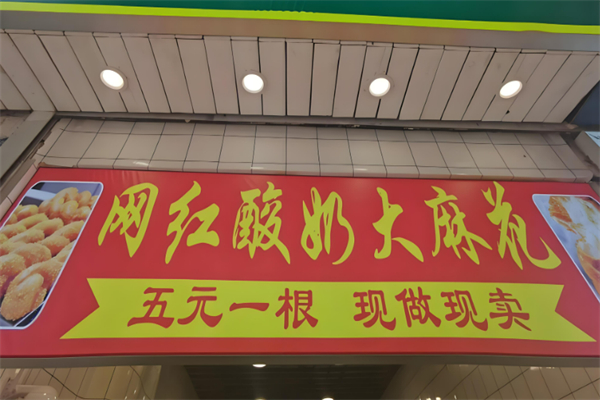 網(wǎng)紅酸奶麻花加盟