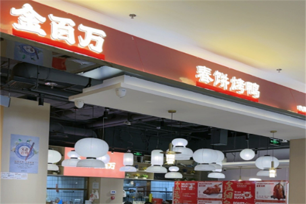 金百萬中餐廳加盟