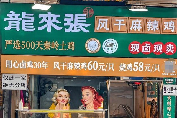 龍來張風干麻辣雞加盟