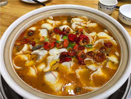 爬山虎酸菜魚