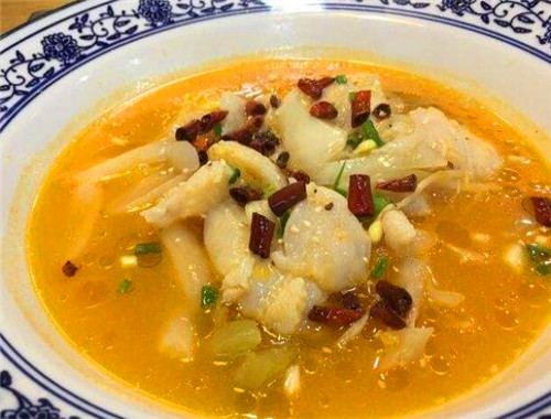 爬山虎酸菜魚