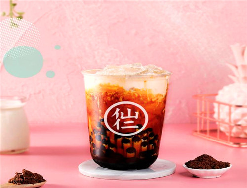 仙仁嫩仙草奶茶
