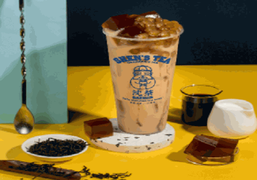 沈茶豆腐鮮奶茶