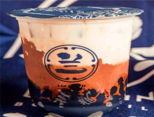 蘭瓶子奶茶