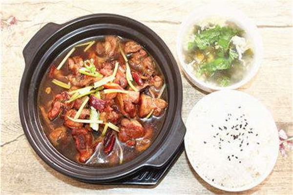 涵敬齋黃燜雞米飯
