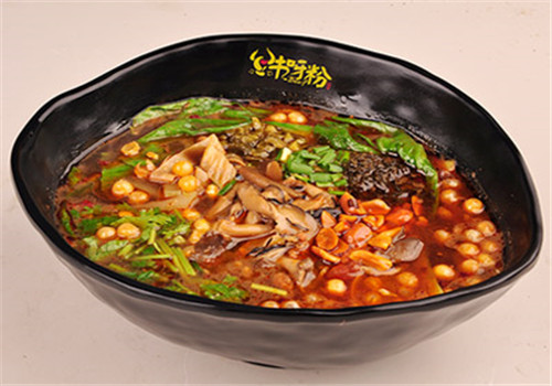 牛呀粉煸香燒鍋粉