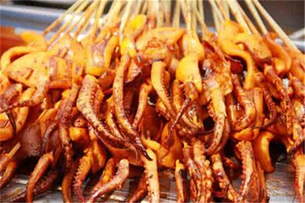 嘻魷記火山石烤魷魚(yú)