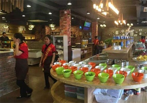 韓瘋味自助涮烤吧加盟