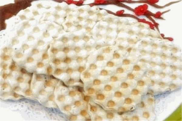 明明手工石子饃