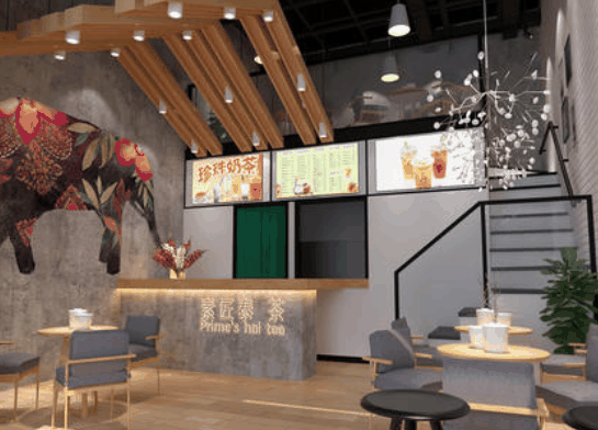 香飄飄奶茶店