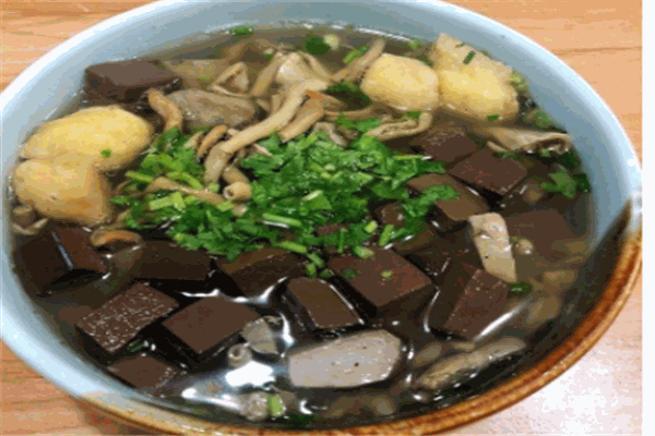 胥先生鴨血粉絲湯
