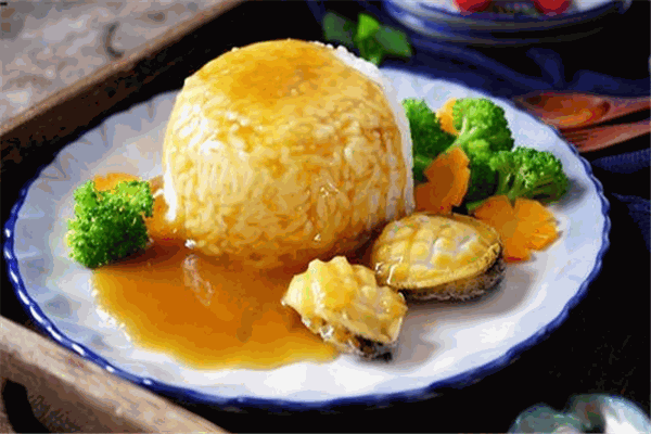 溏心宴鮑魚飯