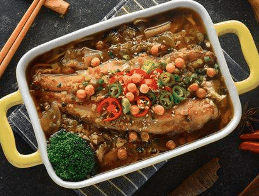 漁過(guò)添情烤魚飯