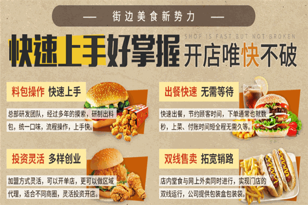 拖拉機漢堡炸雞加盟