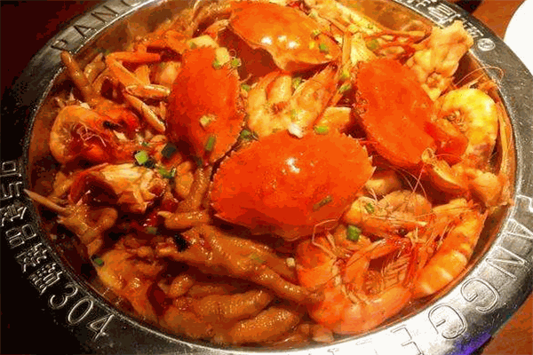 申濟海綿寶寶肉蟹煲