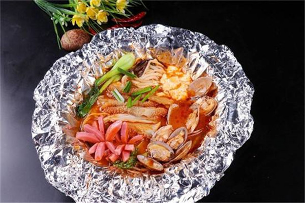 開心錫紙花甲米線