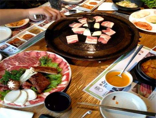 長白山韓國燒烤店加盟