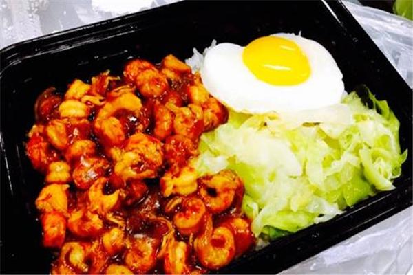 憨妮龍蝦蓋澆飯