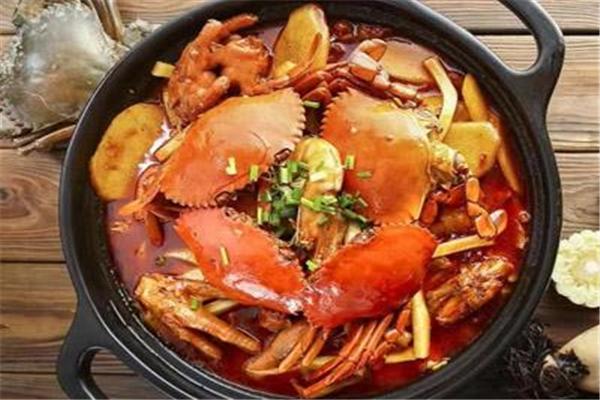 橫將軍肉蟹煲