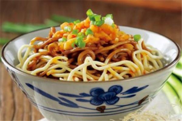拌調(diào)子熱干面
