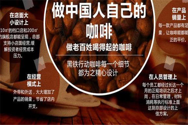 黑鐵行動咖啡加盟