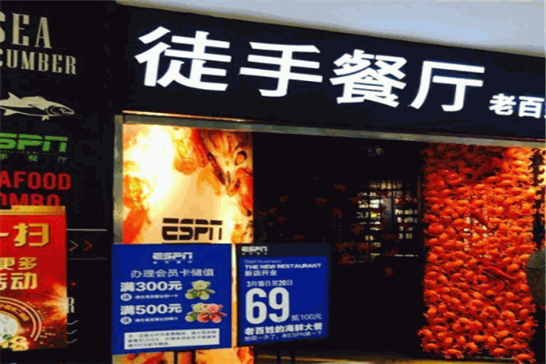 ESPN徒手餐廳加盟
