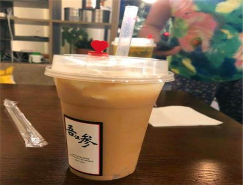 吾伍參奶茶加盟