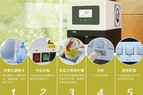 品之易智能沖茶機加盟