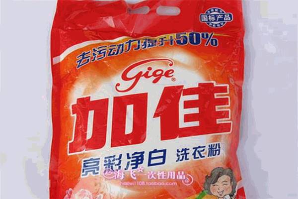 加佳洗衣粉加盟