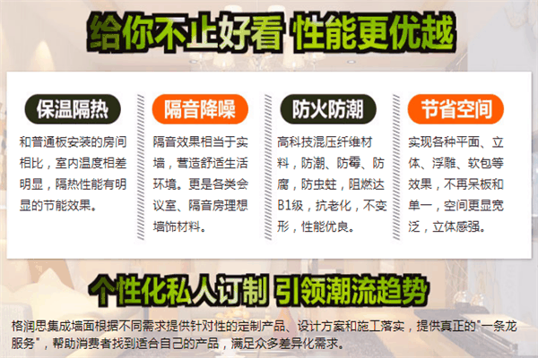 格潤思集成墻面加盟