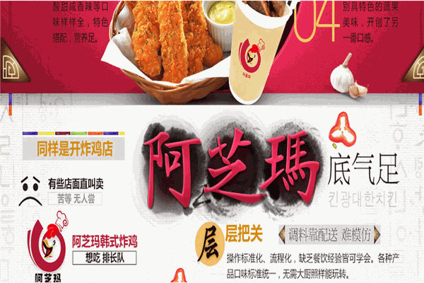 阿芝瑪韓式炸雞加盟