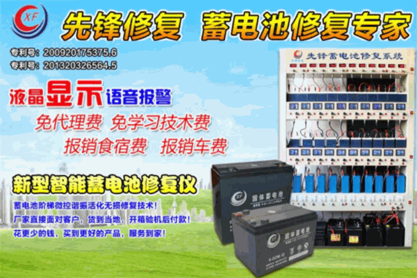 先鋒電池修復(fù)加盟
