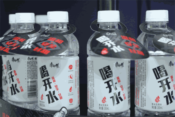 康師傅喝開水加盟