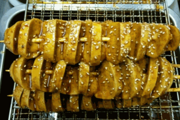 果仁烤面筋
