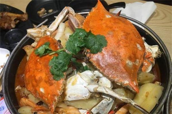 金海家肉蟹煲