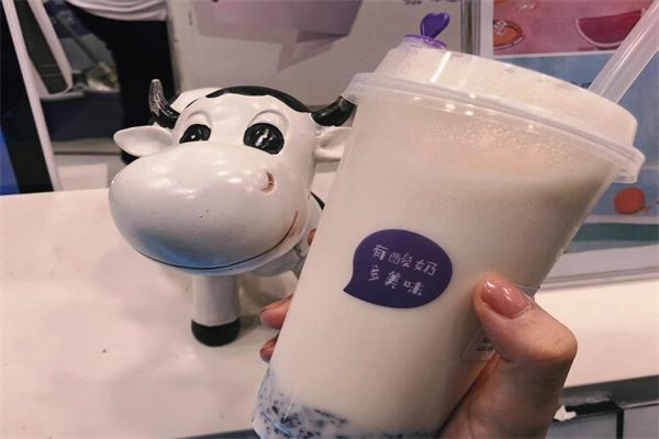 一只酸奶牛