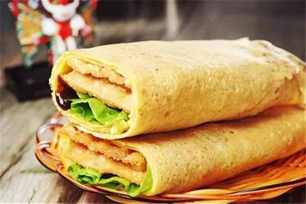 煎沙咀salad煎餅