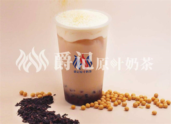 爵記原葉奶茶