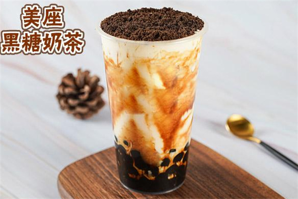 美座焦糖奶茶