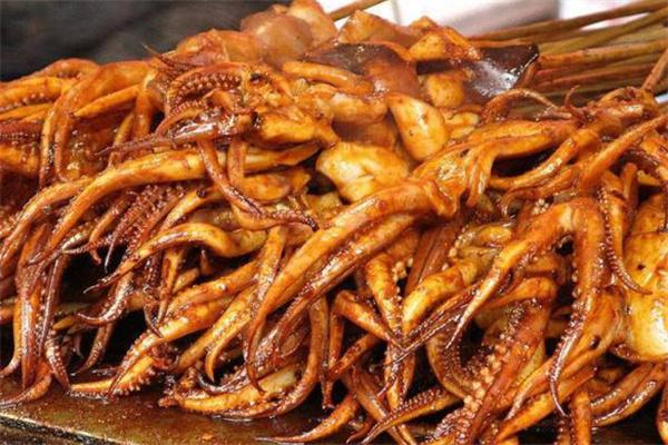 阿福鐵板鹵汁魷魚加盟
