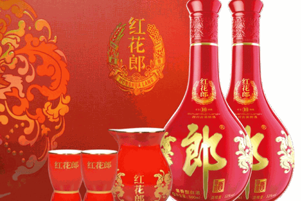 紅花郎酒