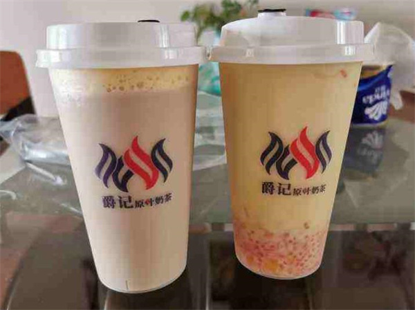 爵記原葉奶茶