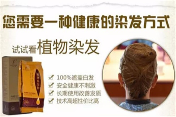 綠海娜植物染發(fā)