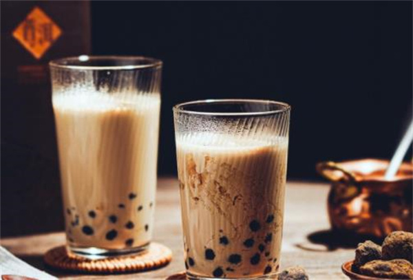 娃娃哈哈奶茶