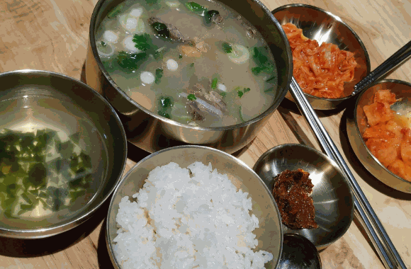 梨花牛肉湯飯